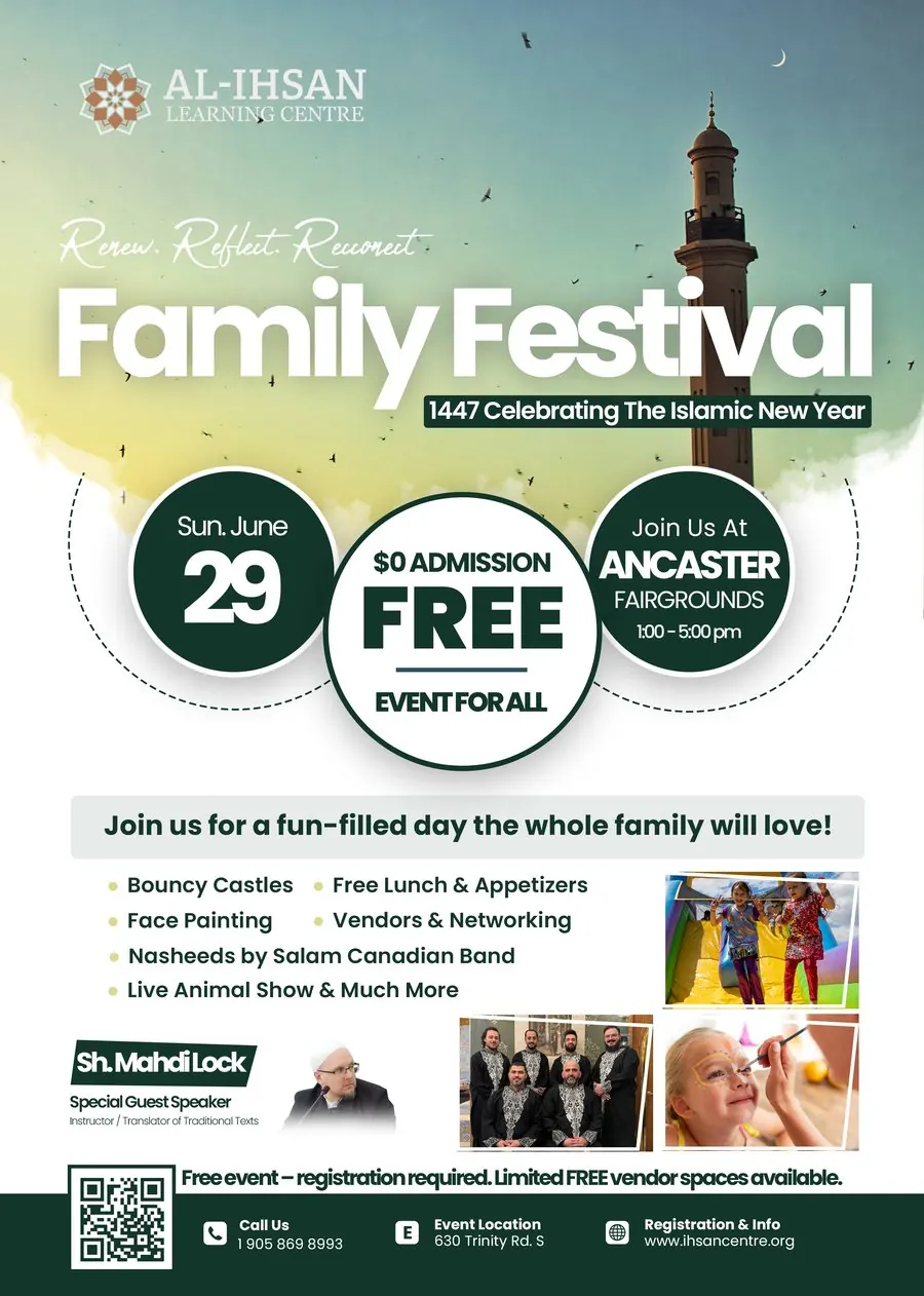 Poster for Family Festival: Renew, Reflect, Reconnect